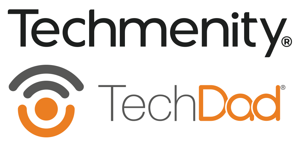 Techmenity and TechDad logos